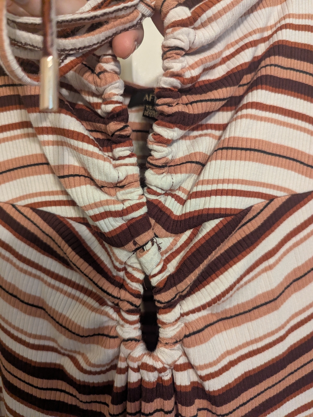 AFRM Ribbed Long Sleeve Dress - Picture 3 of 4